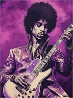 His Purple Majesty Hand Signed Artist Proof