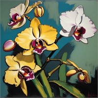 Orchids 3 Limited Edition Signed Van Gogh Limited