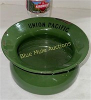 Porcelain Union Pacific spittoon