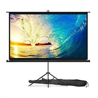 Projector Screen with Stand 84 Inch - Indoor and O