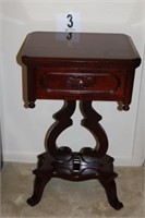 Lillian Russell Single Drawer Night Stand 28 x 17