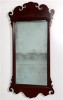 Chippendale mirror - period - mahogany over pine,