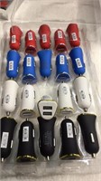 20 double outlet car chargers