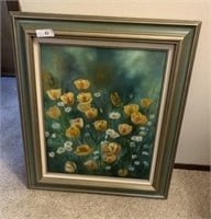 Floral Oil Painting by Gloria