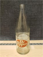 Vintage Glass Dr. Pepper Bottle