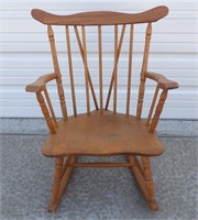 Small Wood Rocking Chair