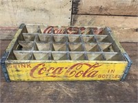 Original Coca Cola Wooden Tray