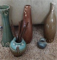 Pottery Glazed Vases