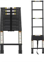 RIKADE Telescopic Ladder, 20.63FT Aluminum