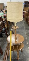 Floor Table Lamp With Shelf