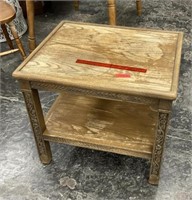 Romweber Viking Oak Side Table