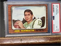 1966 GRADED JOE NAMATH 2ND YEAR CARD TOPPS #96