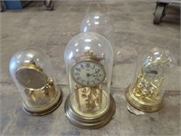 3 dome clocks