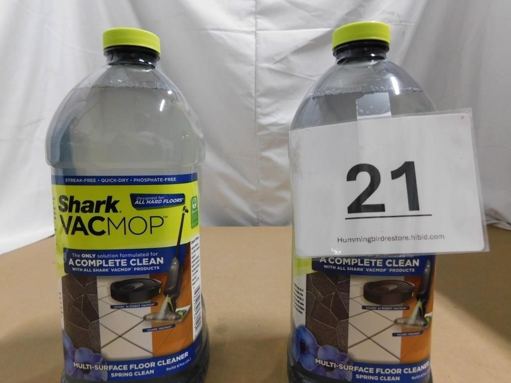 2 shark vac mop refills