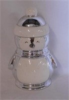 Harry Slatkin cinnamon stick penguin candle jar,