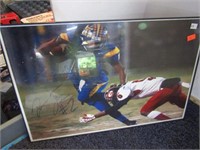 SIGNED FOOTBALL PLAYER PHOTO