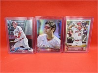 Angels Lot 3 Ohtani & Trout Topps Baseball Cards