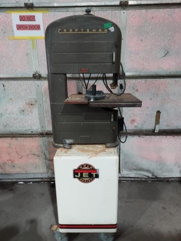 Craftsman Bandsaw on a Jet stand