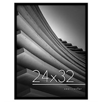 Americanflat 24x32 Poster Frame in Black - Thin