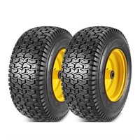 MaxAuto 2Pcs 16x6.50-8 Front Tires and Wheels