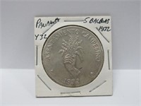 Panama 5 Balboa Silver