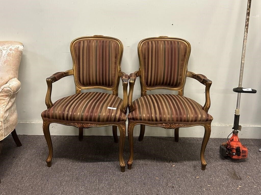 Pair Of Nice Vintage Arm Chairs