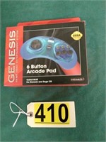 Genesis 6 button arcade pad