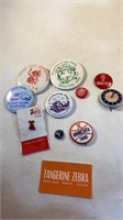 Iowa Towns Buttons