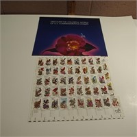3 Sheets of U.S. Commemorative Stamps