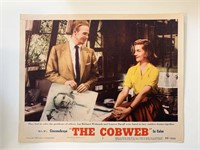 The Cobweb 
original 1955 vintage lobby card