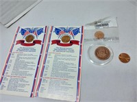 (1) Big Penny, Bicentennial Pennies