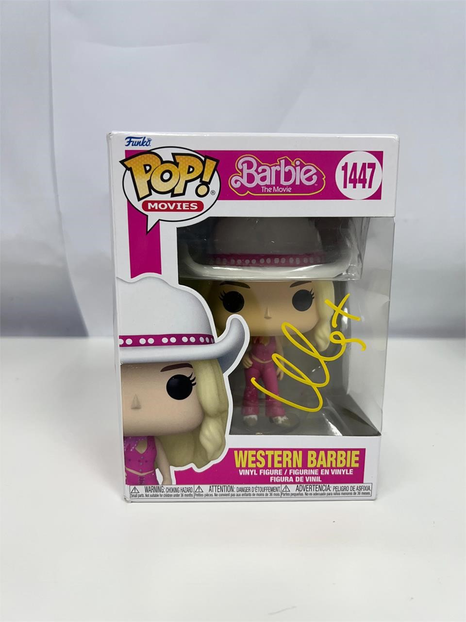 Autograph COA Funko Pop #1447