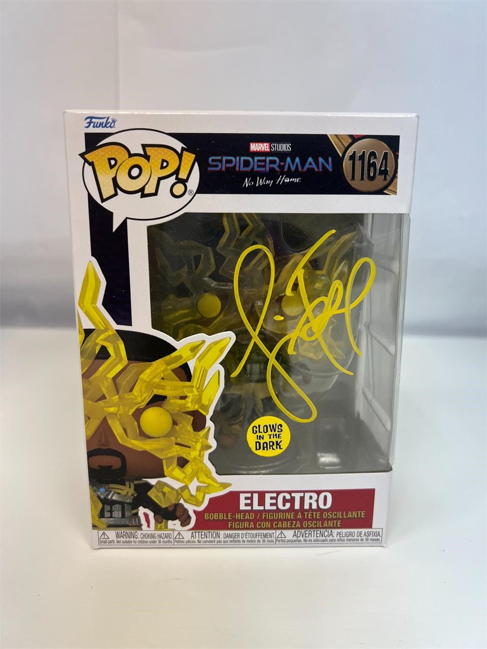 Autograph COA Funko Pop #1164