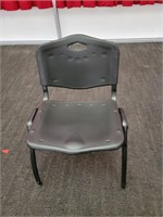 Black Stacking Chairs. (10 qty)
