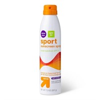 No Cap Continuous Sport Sunscreen Spray - up &