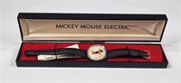 VINTAGE MICKEY MOUSE ELECTRIC WRIST WATCH IN BOX