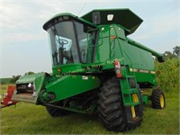 JOHN DEERE 9500 COMBINE 4548 ENG/ 3363 SEP HOURS