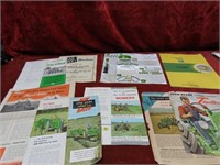 John Deere brochures & manual.