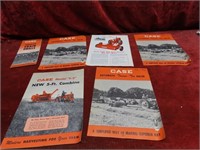 Case Tractor brochures.