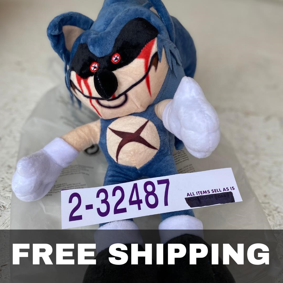 Lord X Evil Stuffed Plush Doll Sonic