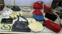 Lots of Vintage Purses, Handbags & Clutches