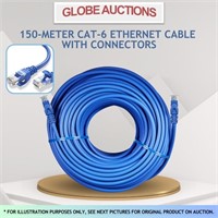 150-METER CAT-6 ETHERNET CABLE W/ CONNECTORS
