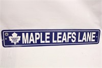 2 ft Toronto Maple Leafs Lane Plastic Sign