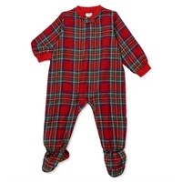 6-9M, INFANTS Family Flannel Pajama Set A18