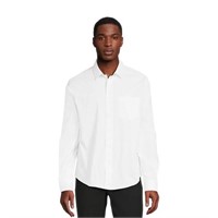 Sz Sm George Men's Long Sleeve Button Shirt A98
