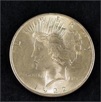1922 $1 Peace Silver Dollar