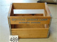 General Cinema  Beverage Crate