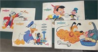 Lot of vintage Disney /RCA placemats