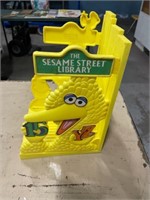 Vintage Big Bird Sesame Street Library book holder