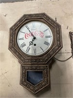 Working vintage coke clock